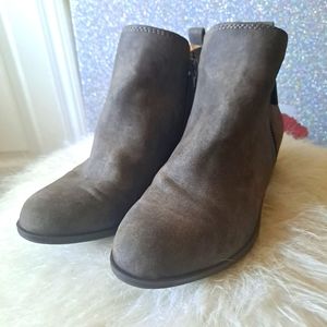 Lucky Brand Bootie big Girls size 2 Brown